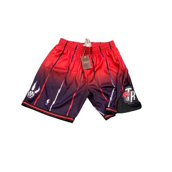 Toronto Raptors Mitchell & Ness Men’s Swingman Fadeaway Shorts Large